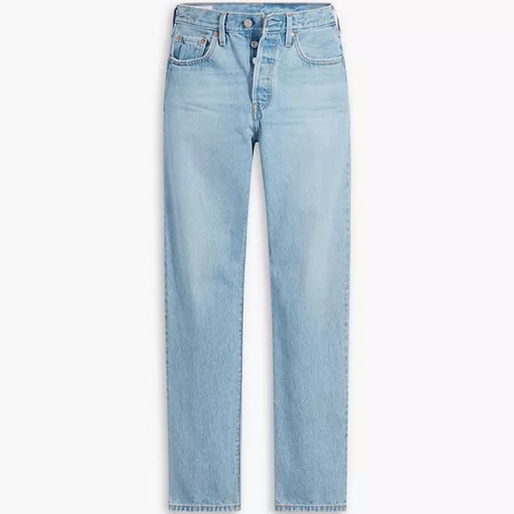 Levi's 501 Original Fit Jeans Light Wash - Picture 1 of 2
